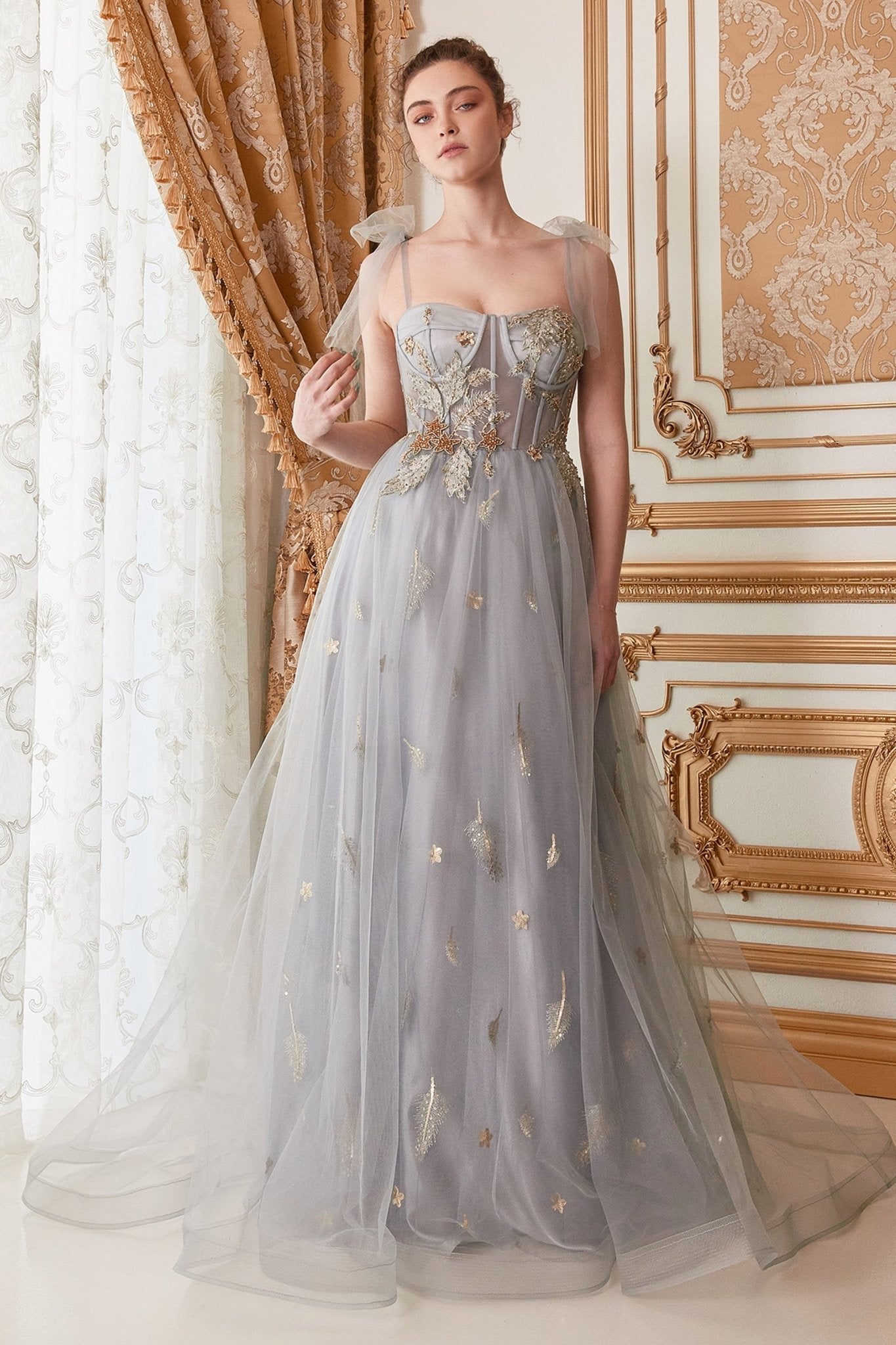 Corset Tulle Dress | Constellation Luxury Gown