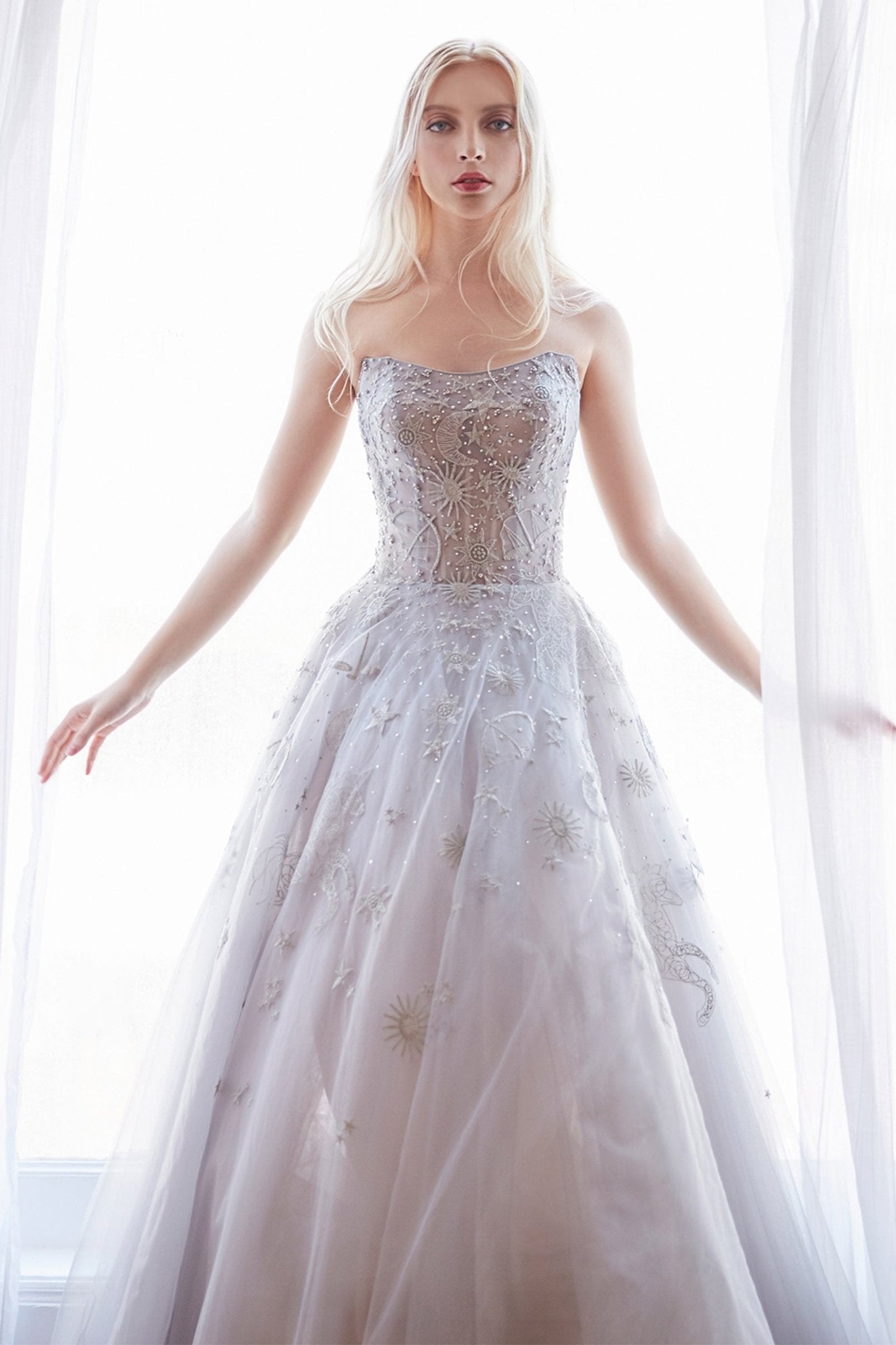 Sweetheart Dress With Corset | Andrea & Leo Couture