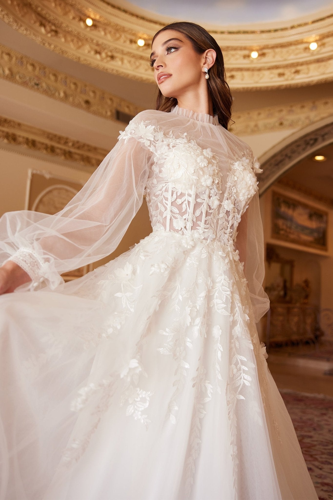 A1074W - Andrea Leo Couture