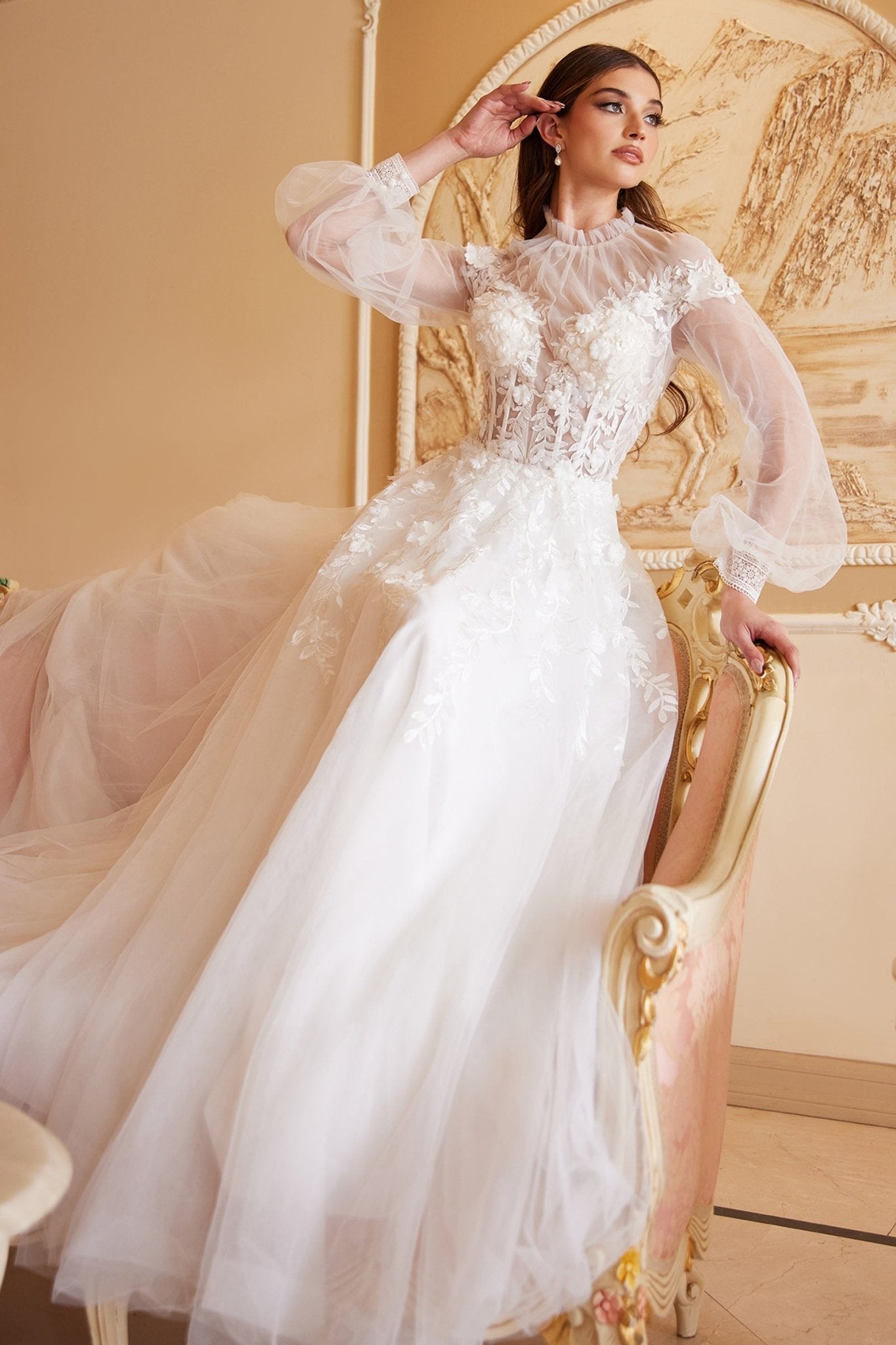 A1074W - Andrea Leo Couture